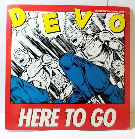 Devo Here To Go New Wave 12" 45rpm Maxi-Single Vinyl Record 1985