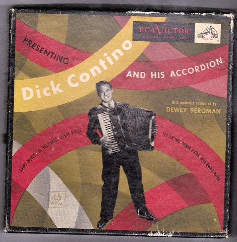 Presenting Dick Contino And His Accordion 3x7" EP Box Set 1952