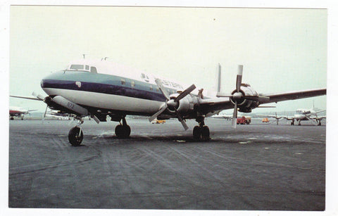 Eastern Airlines Douglas DC-7 Airplane Postcard