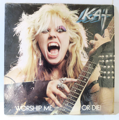 The Great Kat Worship Me Or Die Thrash Metal 12 inch Vinyl LP 1987