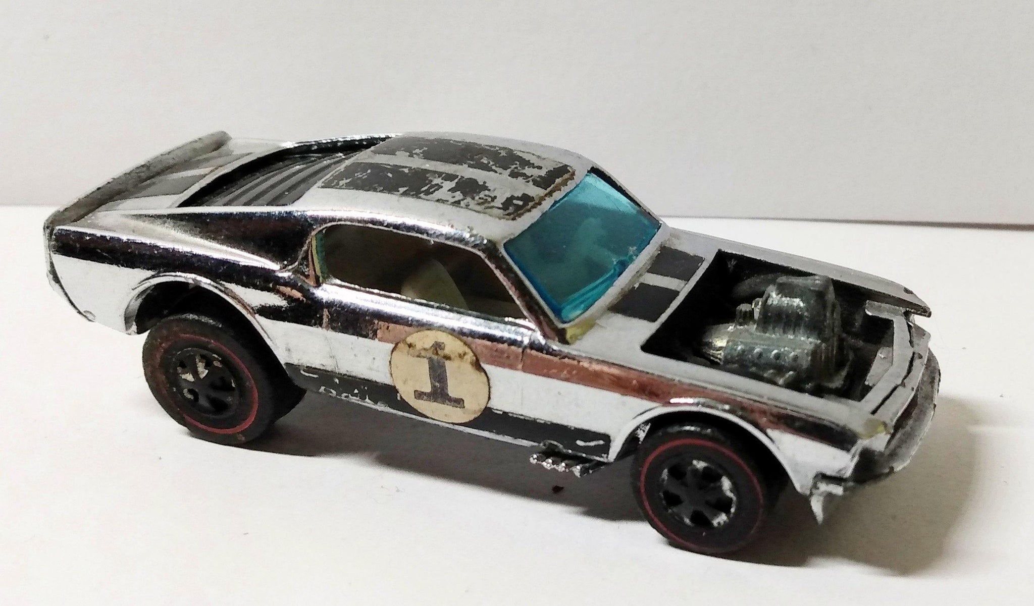 Hot Wheels Redline Club Car Chrome Ford Mustang Boss Hoss 302 1970 –  TulipStuff