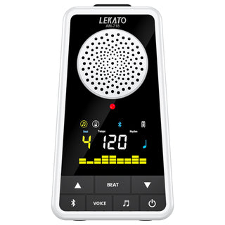 Electronic Digital Metronome for Piano Guitar Drum Ukulele Practice,  Metronome with Timer, 8 Beat Tones, Tone Generator for All Instruments,  White Black, by LEKATO - Yahoo Shopping