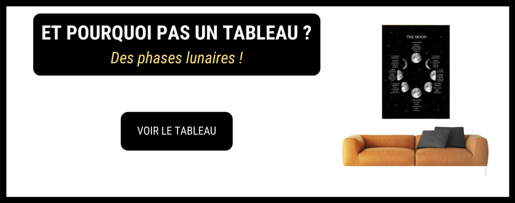 Tableau phases lunaires