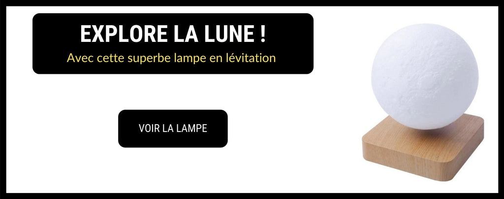 Lampe Lune Lévitation