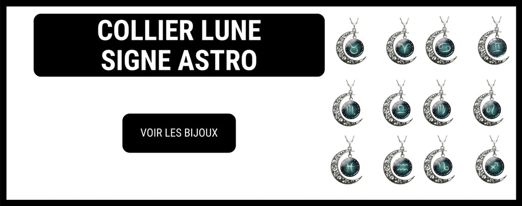 Collier Lune Signe Astro