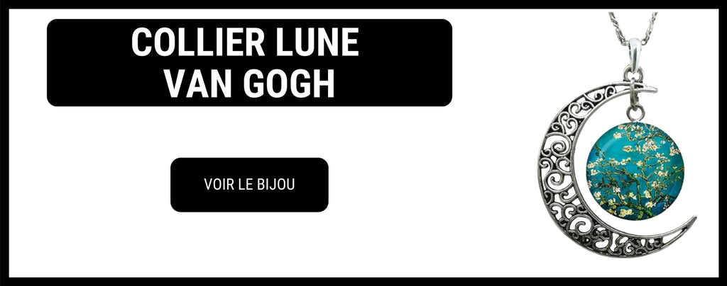 Collier Lune Van Gogh