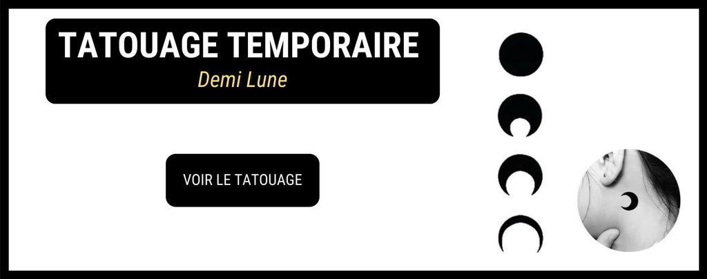 tatouage demi lune