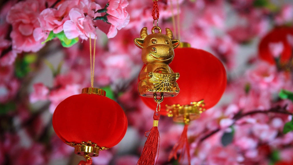 les lanternes rouges du Nouvel An chinois