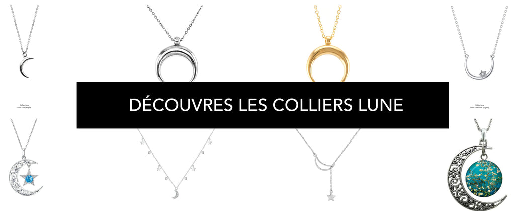 collection de collier lune