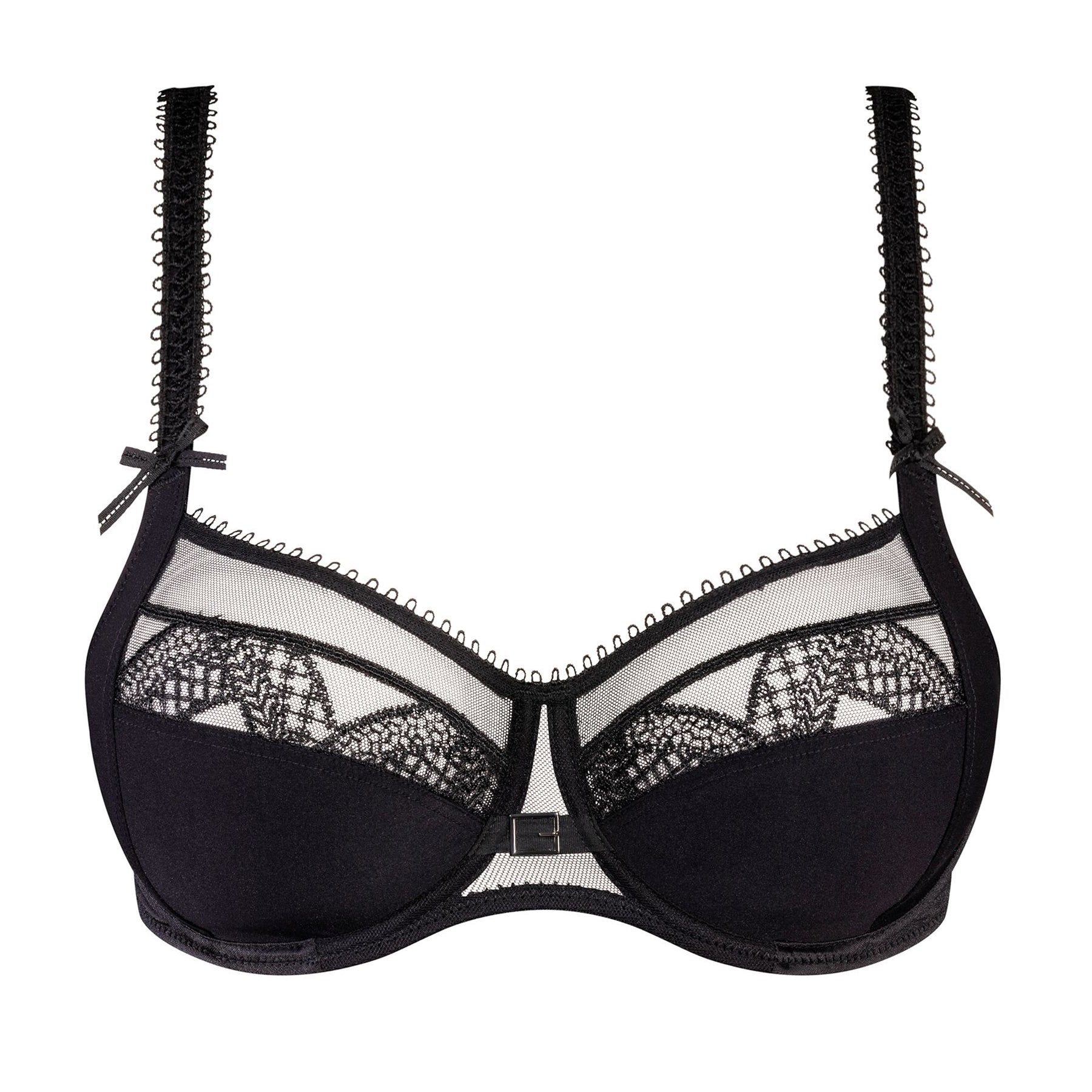 Black 42 H / 42H Underwire Molded Cup Full Coverage Balconette Bra ADORE ME  on eBid United Kingdom