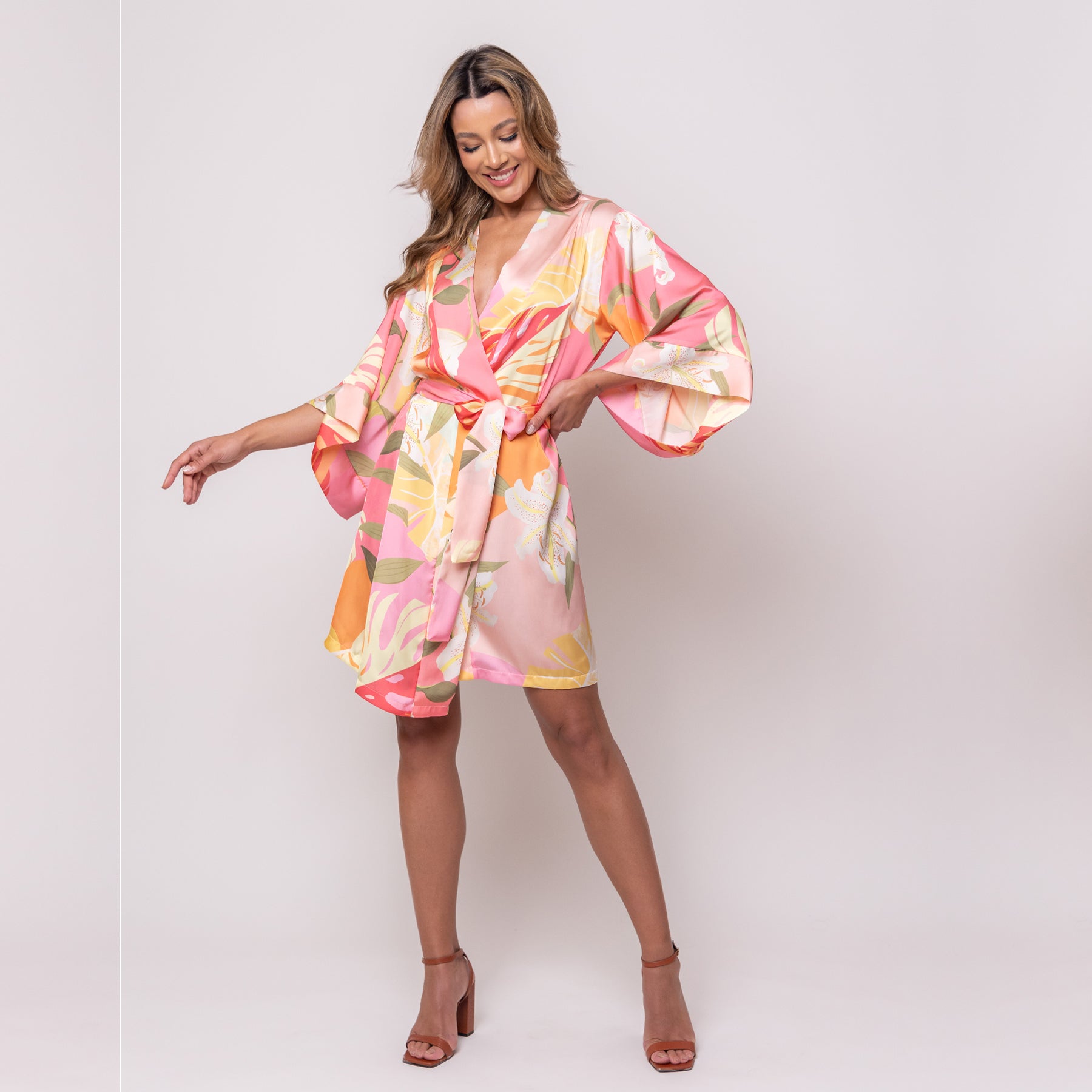 Kayanna Waffle Robe – Indulge Boutique