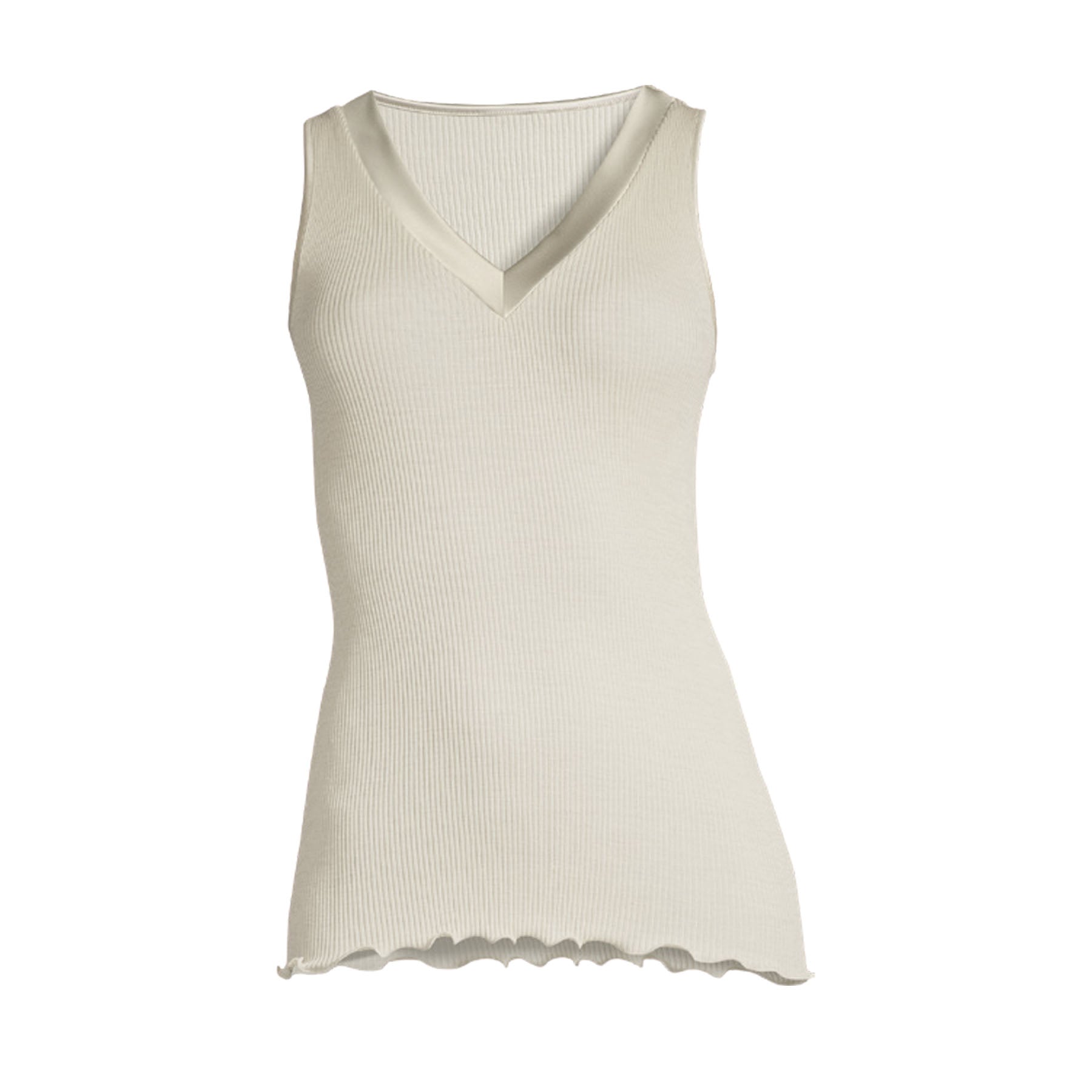 Oscalito Satin Trim Tank Top