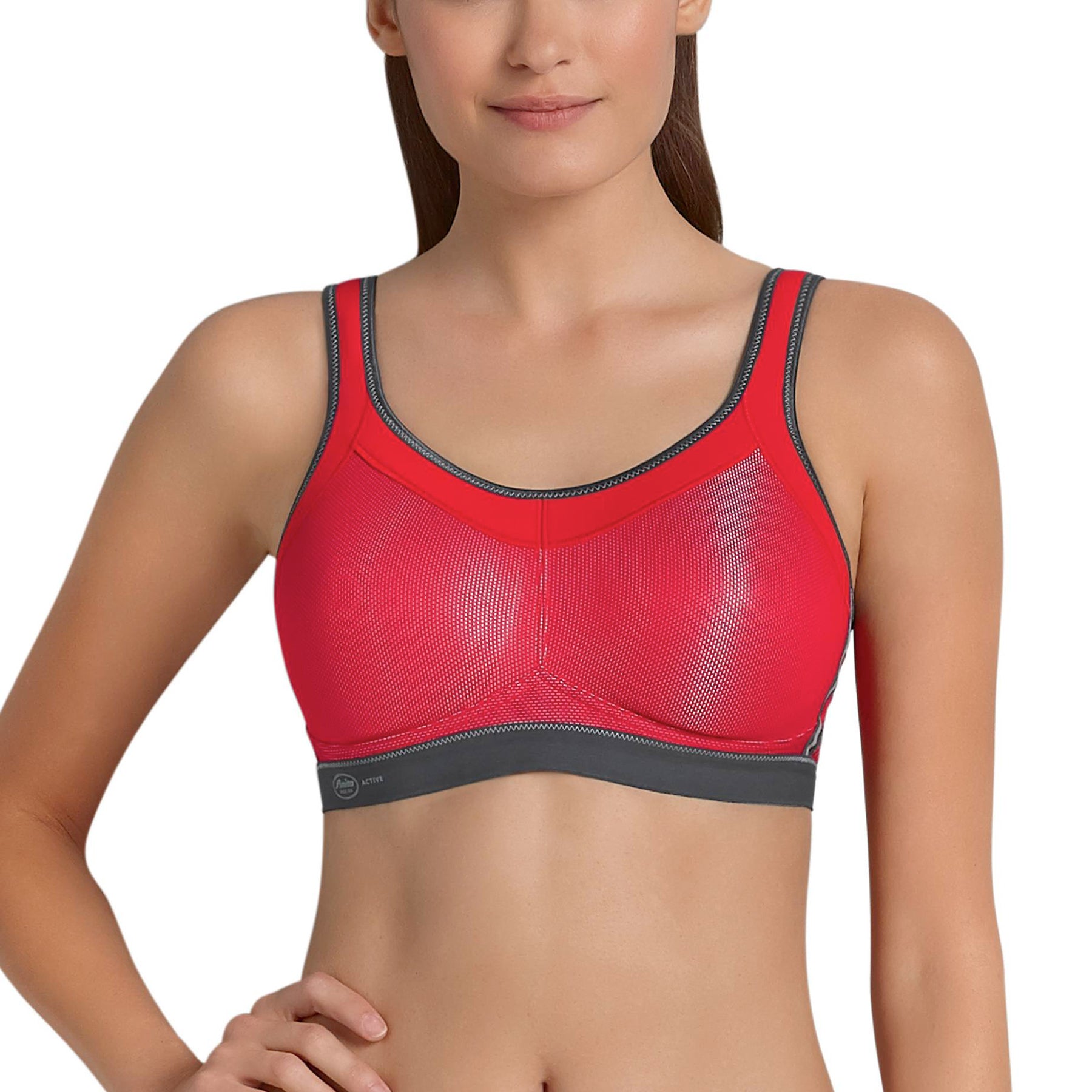 Womens Red Sports Bras.