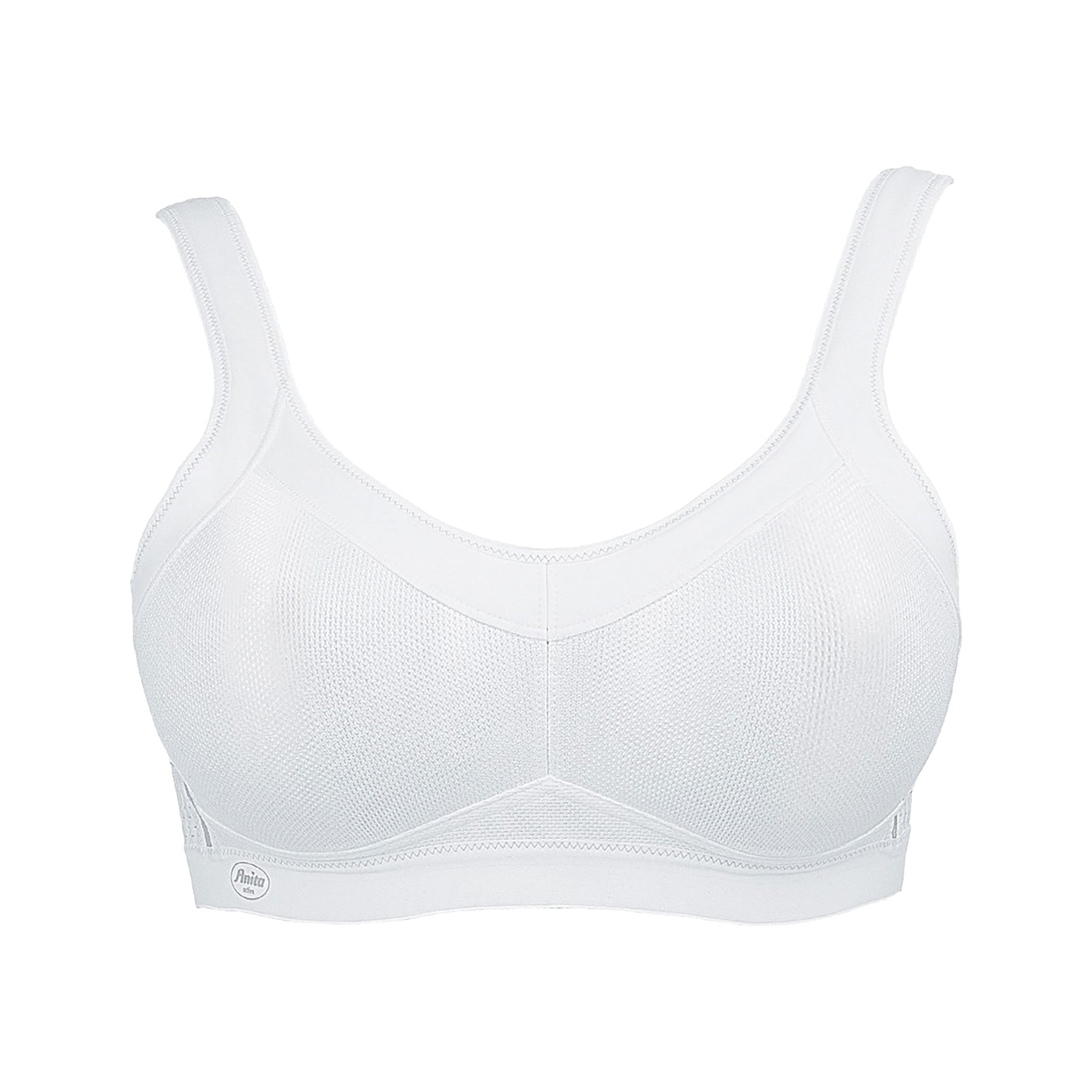 Lanston Sport Lift Mesh Sports Racerback Wireless Bra White - $40 New With  Tags - From Shayna