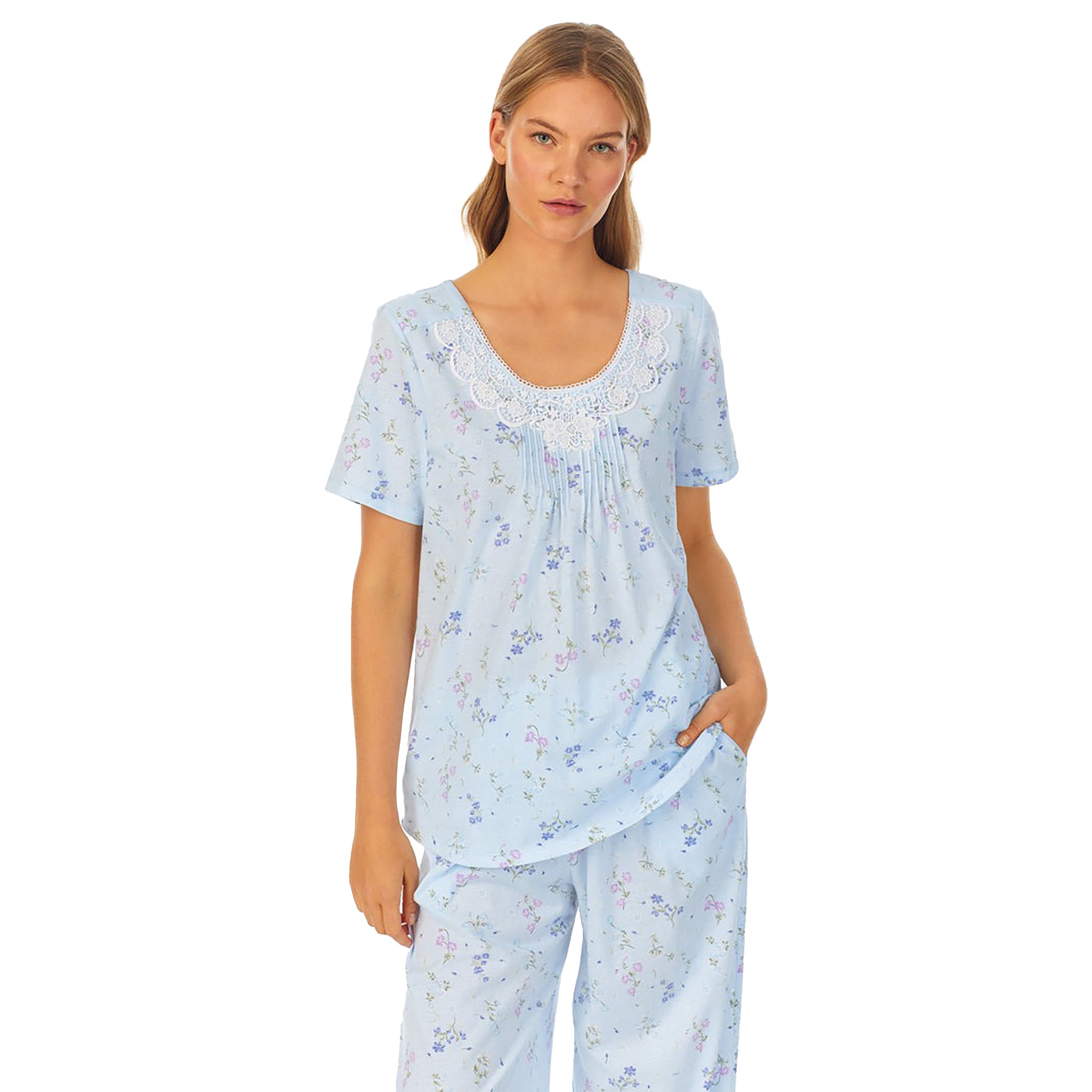 Carole Hochman Short Sleeve PJ Set