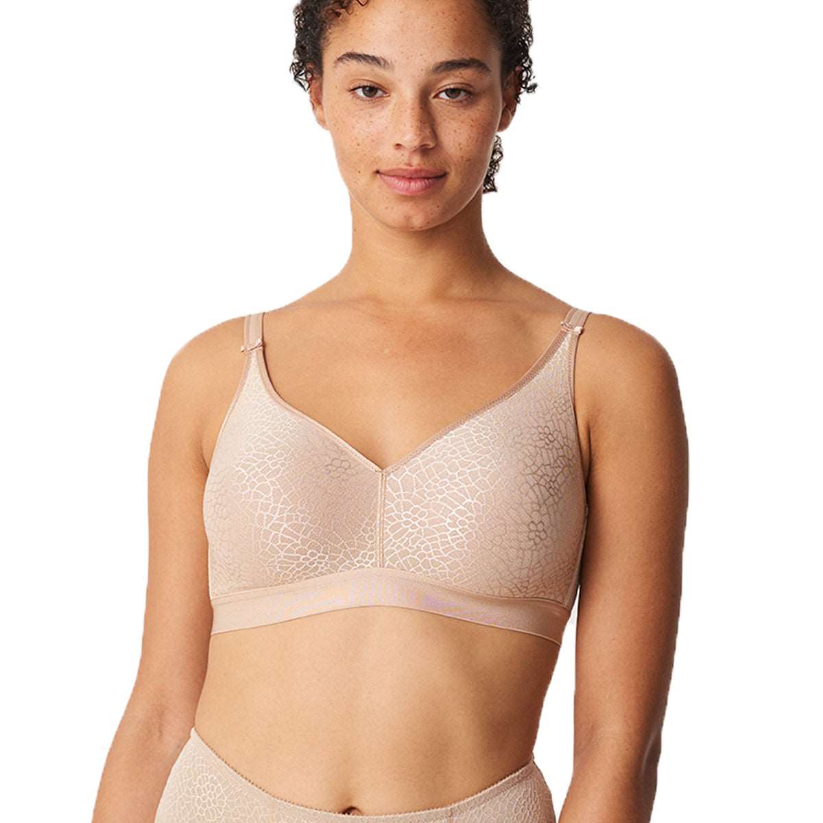 Chantelle Norah Lace Full Support Wireless Bra-C13F80 – The