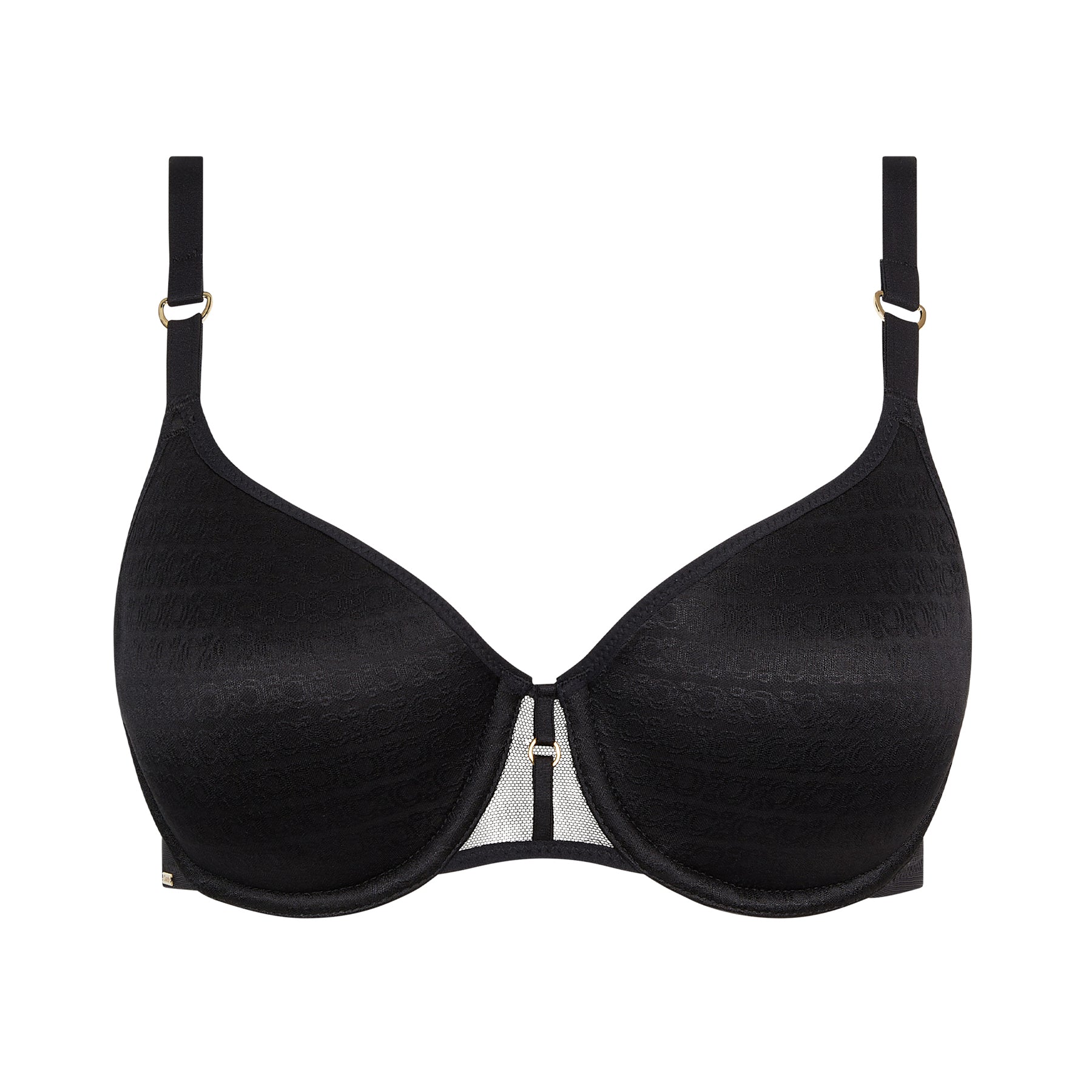 Chantelle SMOOTH LINES CORSETRY BRA WIREFREE SUPPORT - T-shirt bra - black  