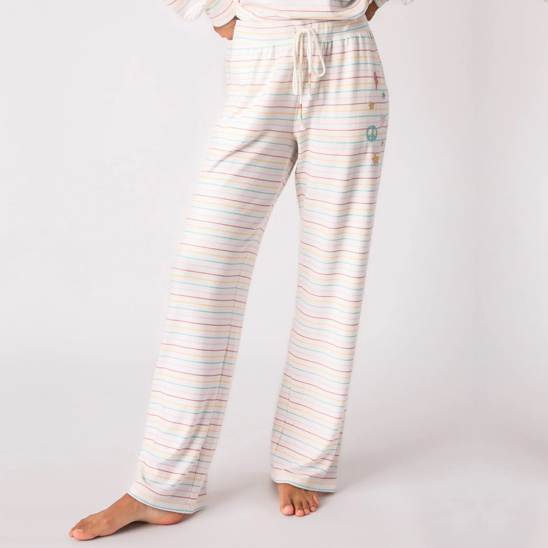 BedHead Pajamas Striped Organic Cotton Poplin Pajama Set