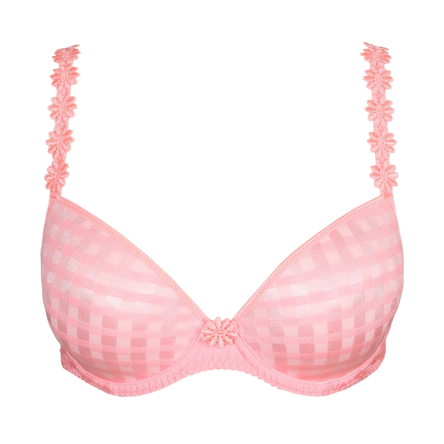 12 DAYS OF XMAS DROP  small pink padded bra with embroidery – remass