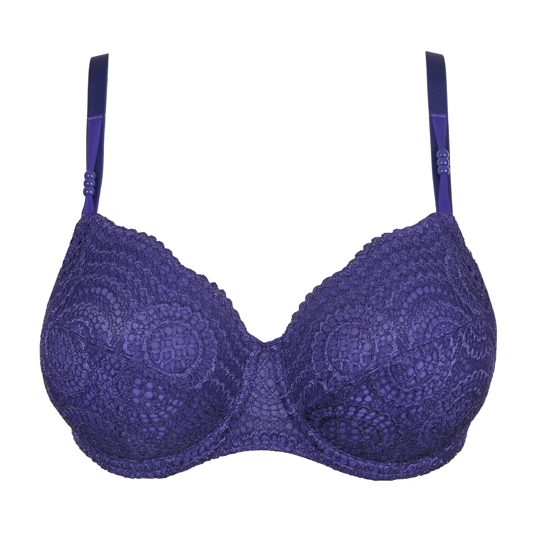 Buy Elina Women's Blue Violet B-Cup Pushup Bra (Set of 2) Online at Low  Prices in India 