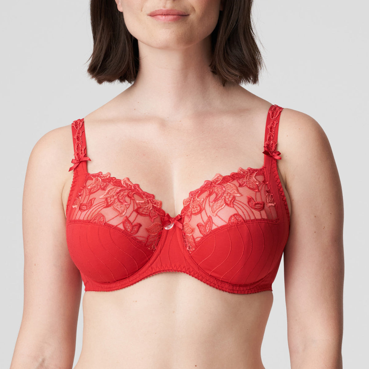 Empreinte Ellen Rouge Unlined Balconette Bra 08211 – The Bra Genie