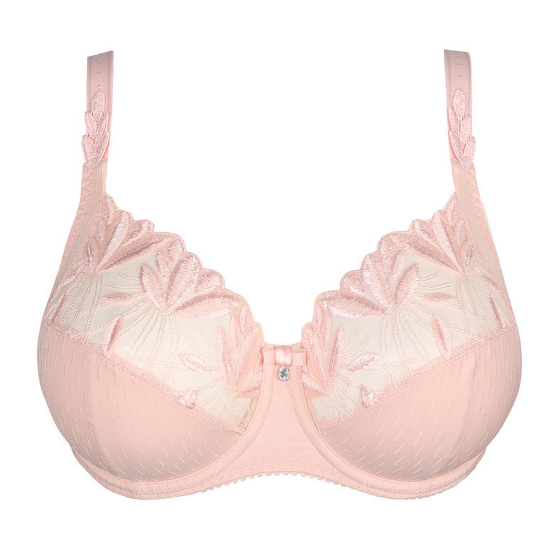 Lascana Padrona push up Bra in Coral with front panel size 32 - 38 C - DD  Cup