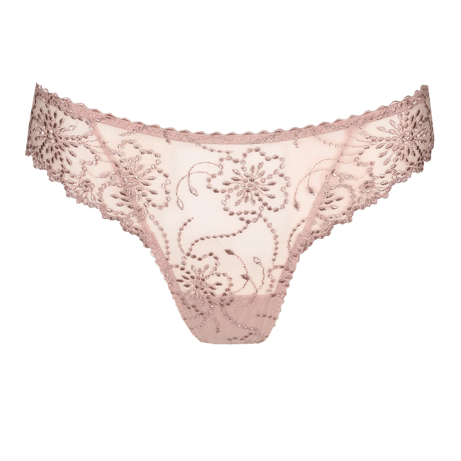 Marie Jo Jane Pastel Lavender Luxury Thong