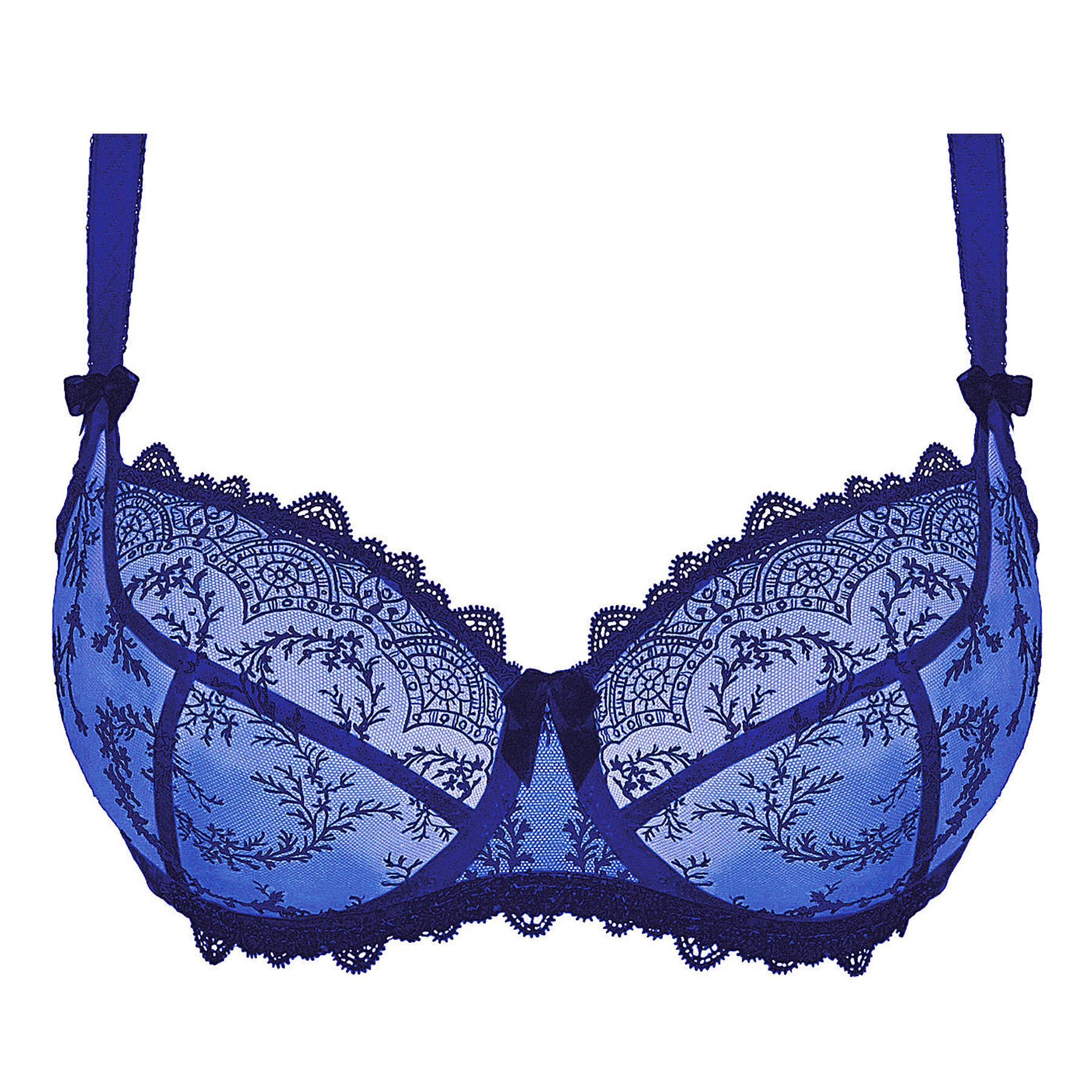 Full cup wire bra Eden Empreinte couleur Paradise Indigo tailles