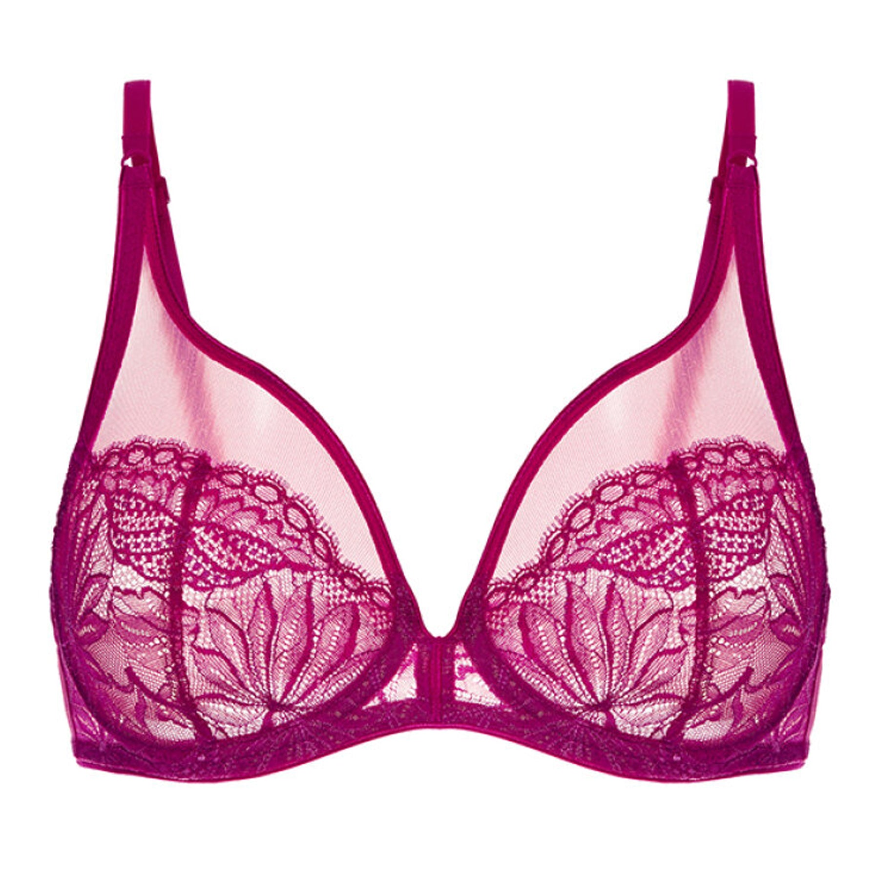 Full Figure Lace Bra Underwire Support New Rosme Lingerie Pavia