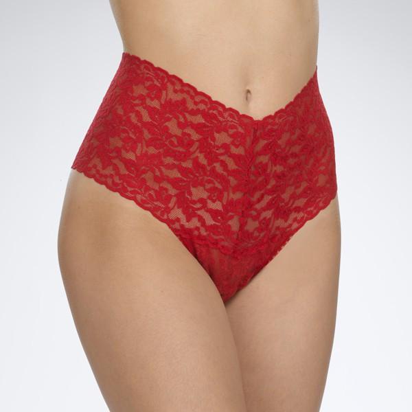 Pansy Red High Rise Panty