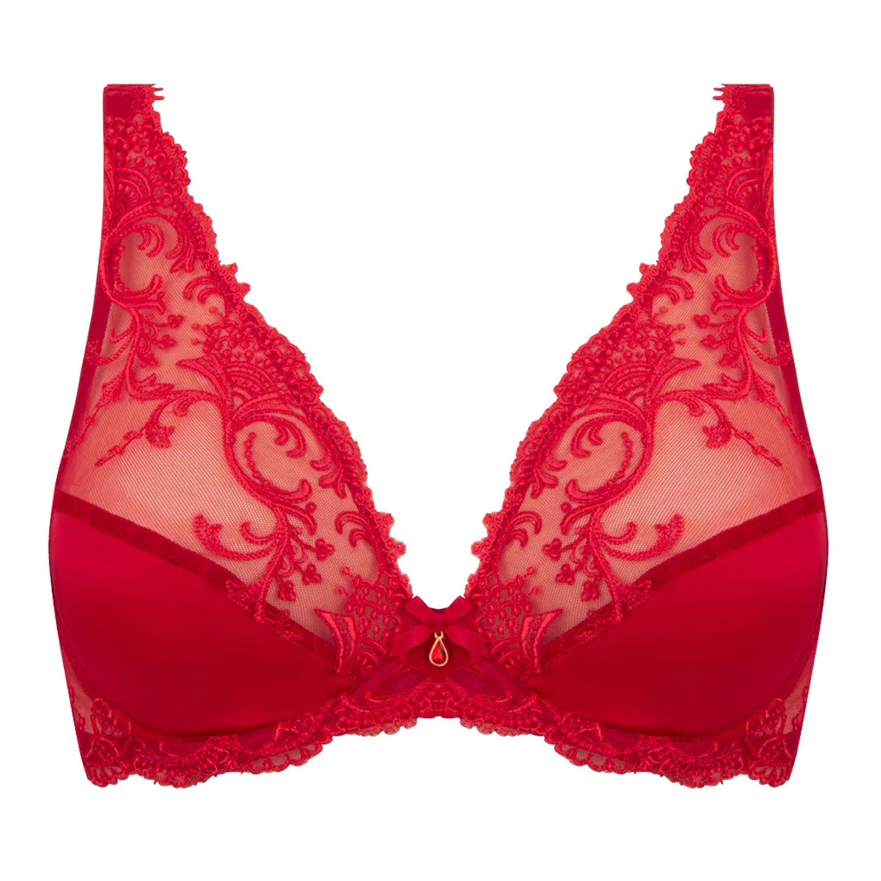 Lise Charmel lingerie Source Beauté Push-up Bra red ACH8572 - Italian  Design Fashion & Beauty