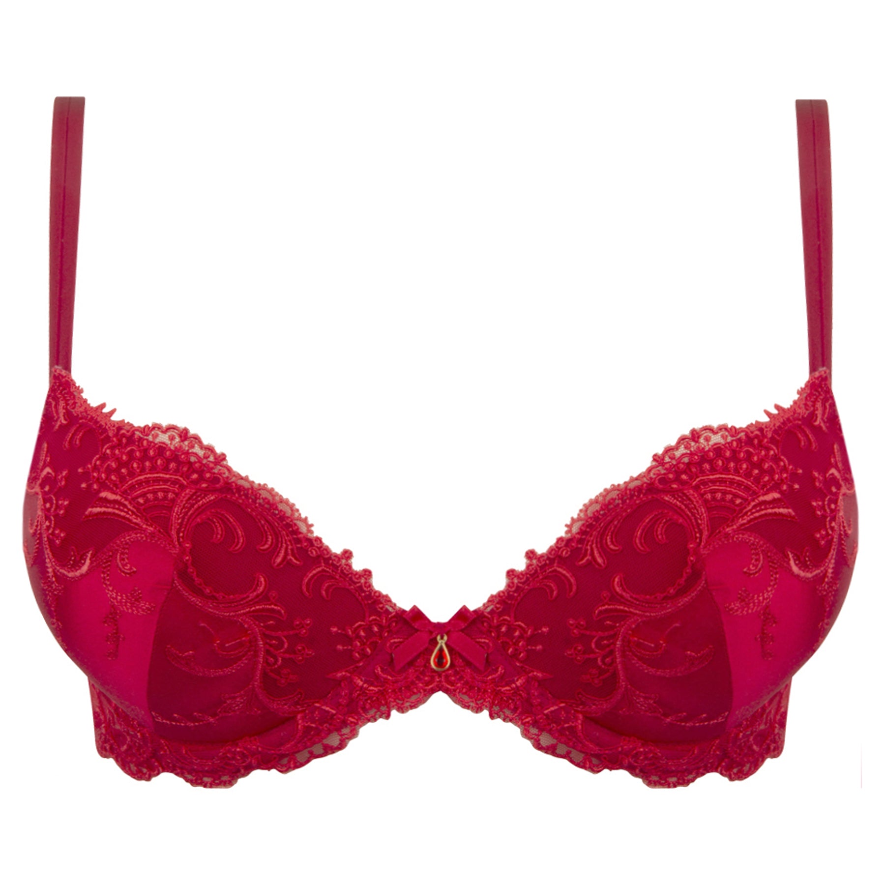 Buy Silk Bra With Transparent Lace Cups the Mae Bra is Handmade in