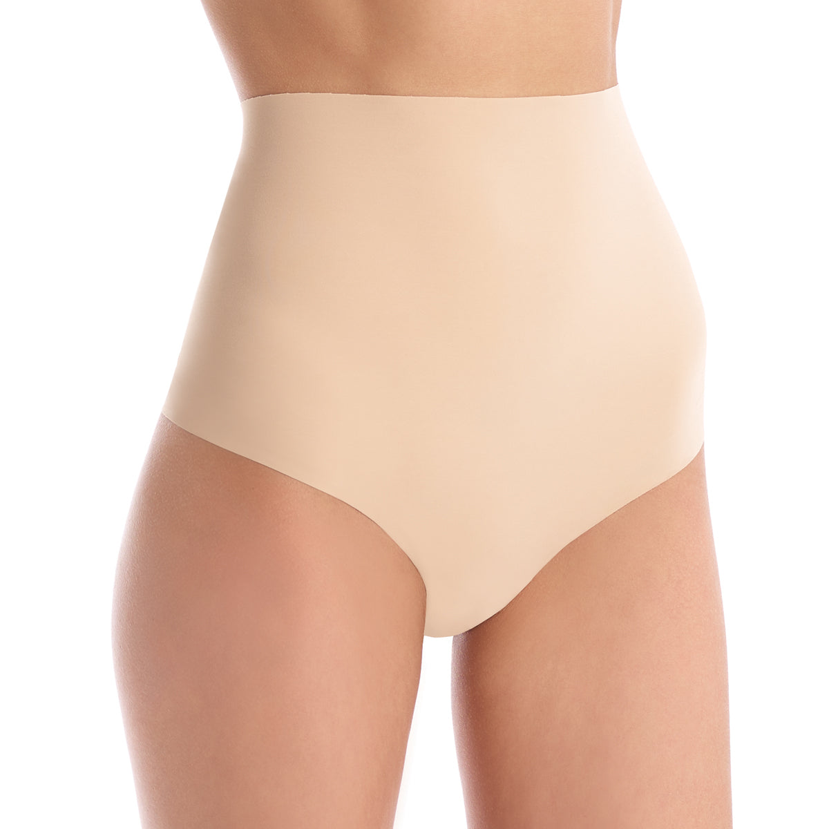 Commando Butter Mid-Rise Seamless Thong, Nude at John Lewis & Partners