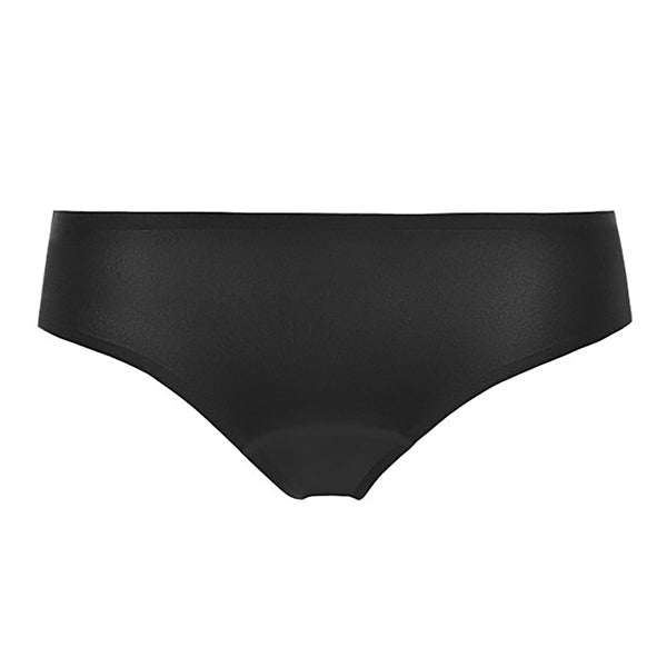 $24 Hanro Women's Black Stretch Invisible Cotton Underwear Thong Size  XSmall 