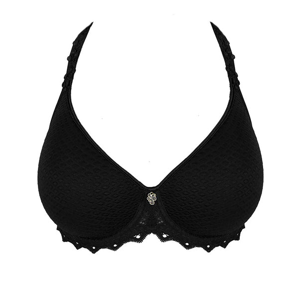 Serged Push-Up Bra Cups - Size A - 1 Pair/Pack - Black
