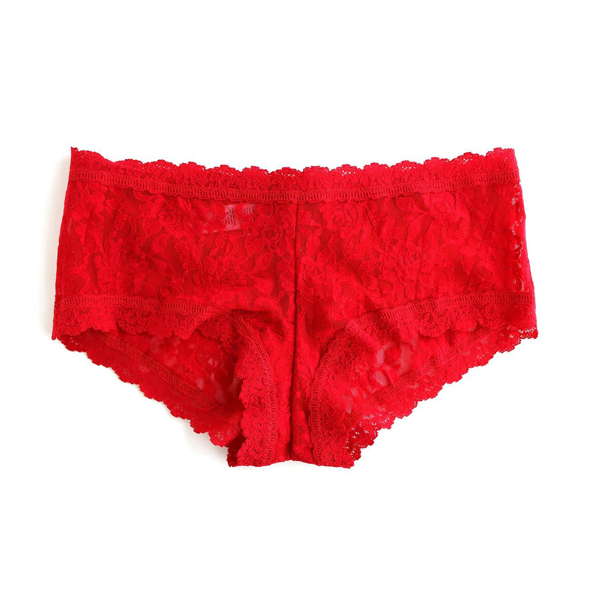 Seamless Boyshort Panties - Red 