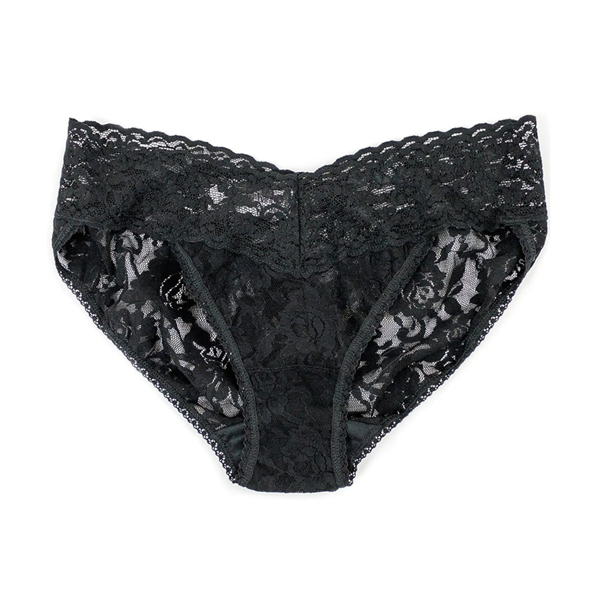 MyRunway  Shop Daily Finery Black Thong Front Lace Bikini Briefs for Women  from