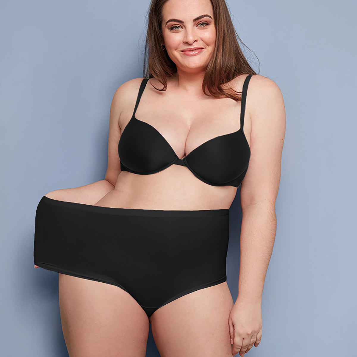 Chantelle Plus Size Seamless Soft Stretch Hipster Nude – Belle