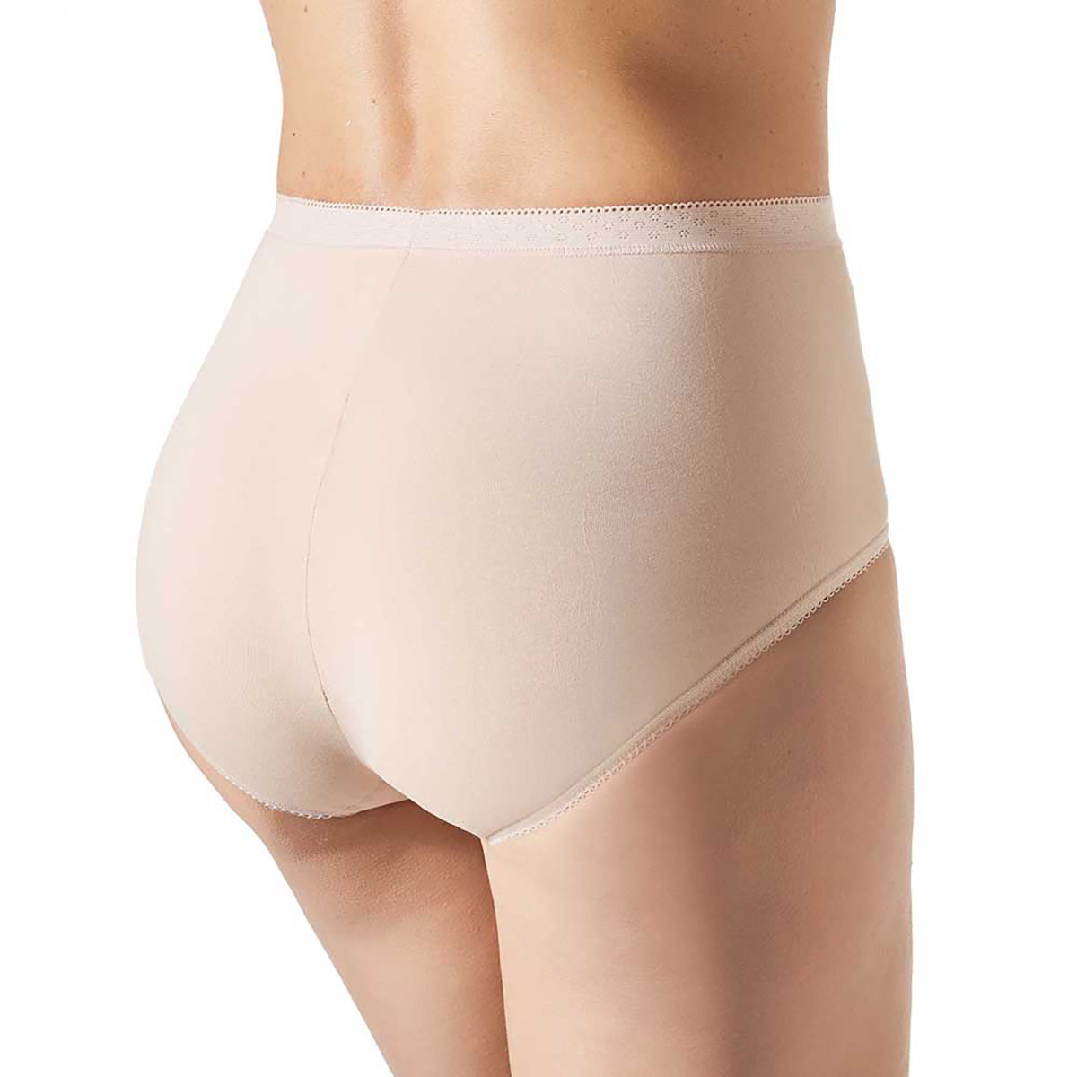 Thinx for All Leaks Basic HI-Waist Brief NEW Size L Nude Color