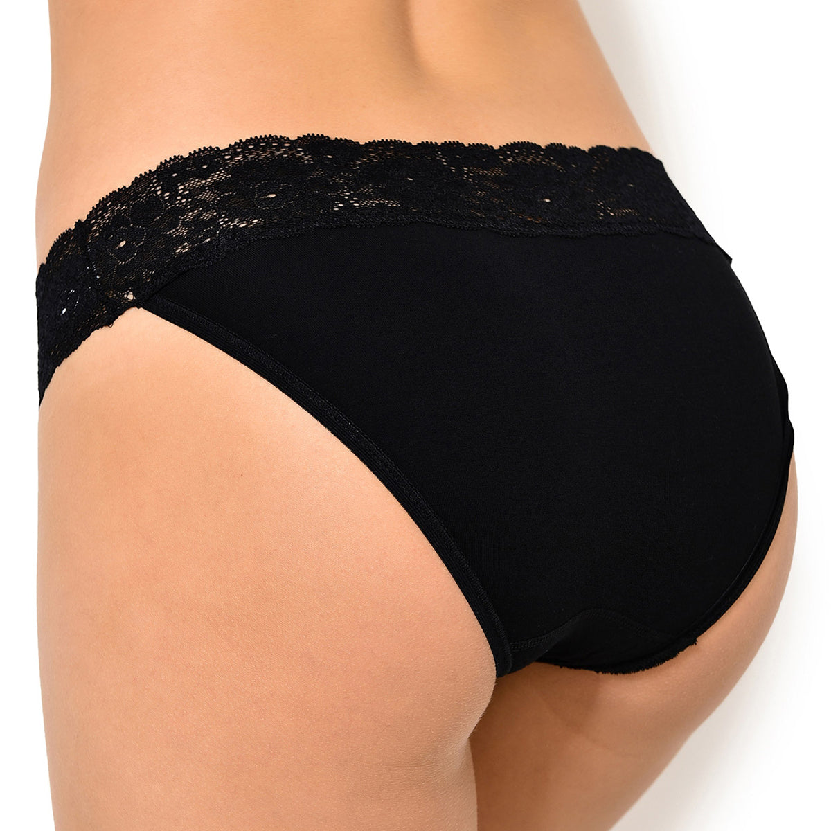 FVIAD Black Ultra Thin Erotic Sling Gather Bras Panties Set