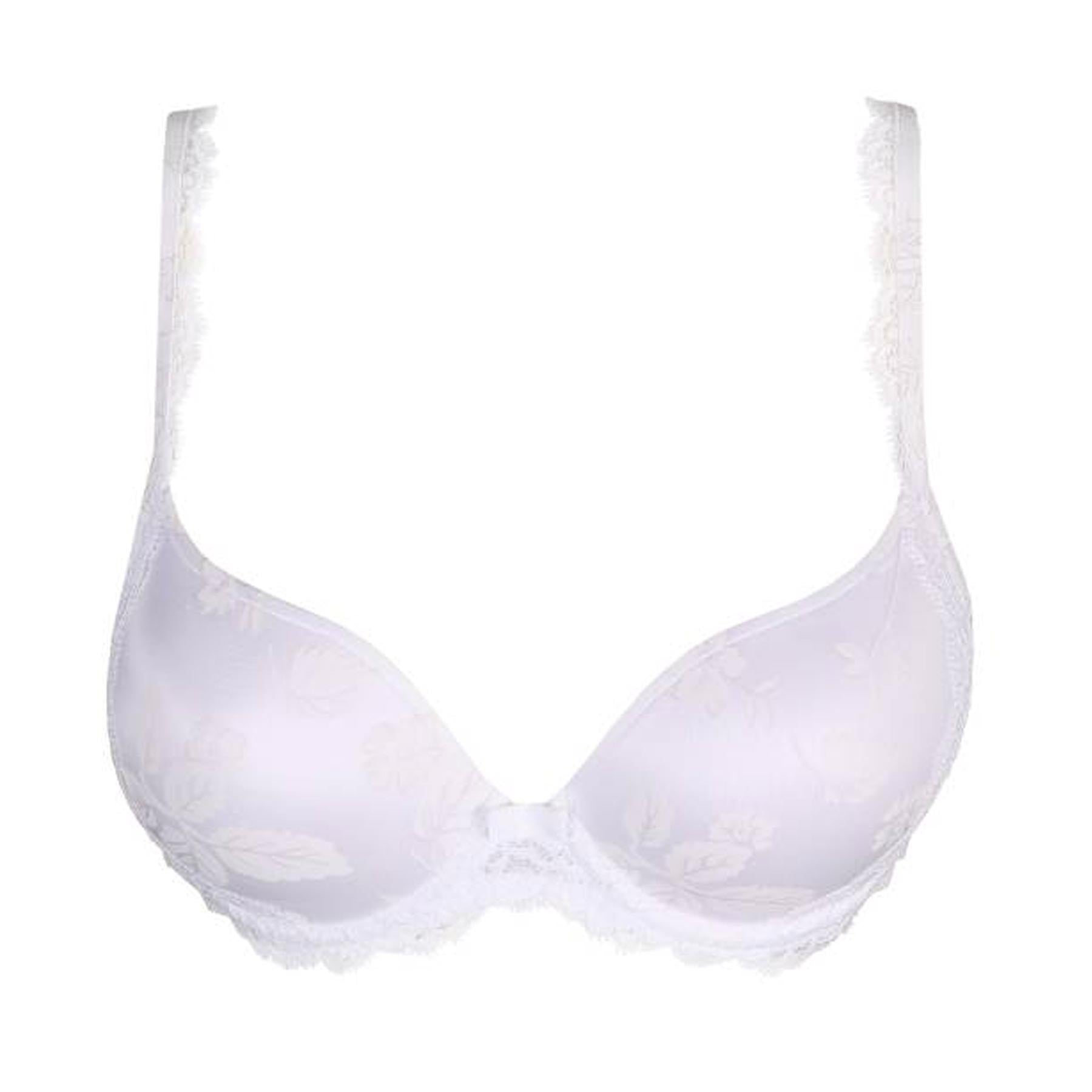 Buy Jockey White Solid Non Wired Non Padded Everyday Firm Support Bra ES13  0105 - Bra for Women 10513612