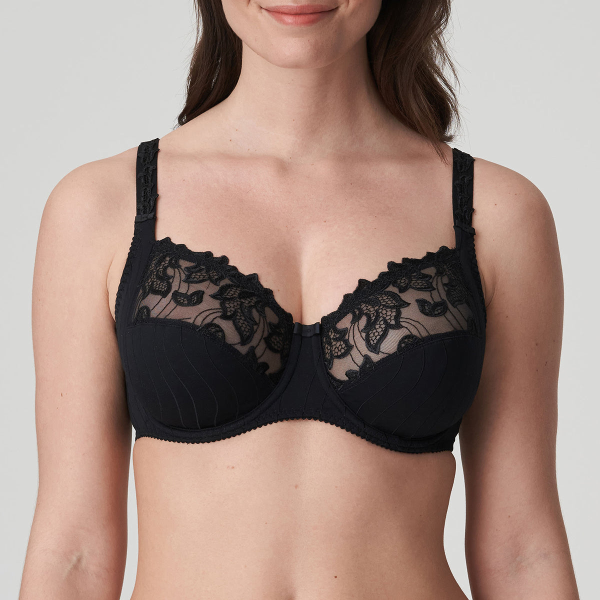 Buy Black/White/Nude Non Pad Balcony Lace Bras 3 Pack from Next United Arab  Emirates