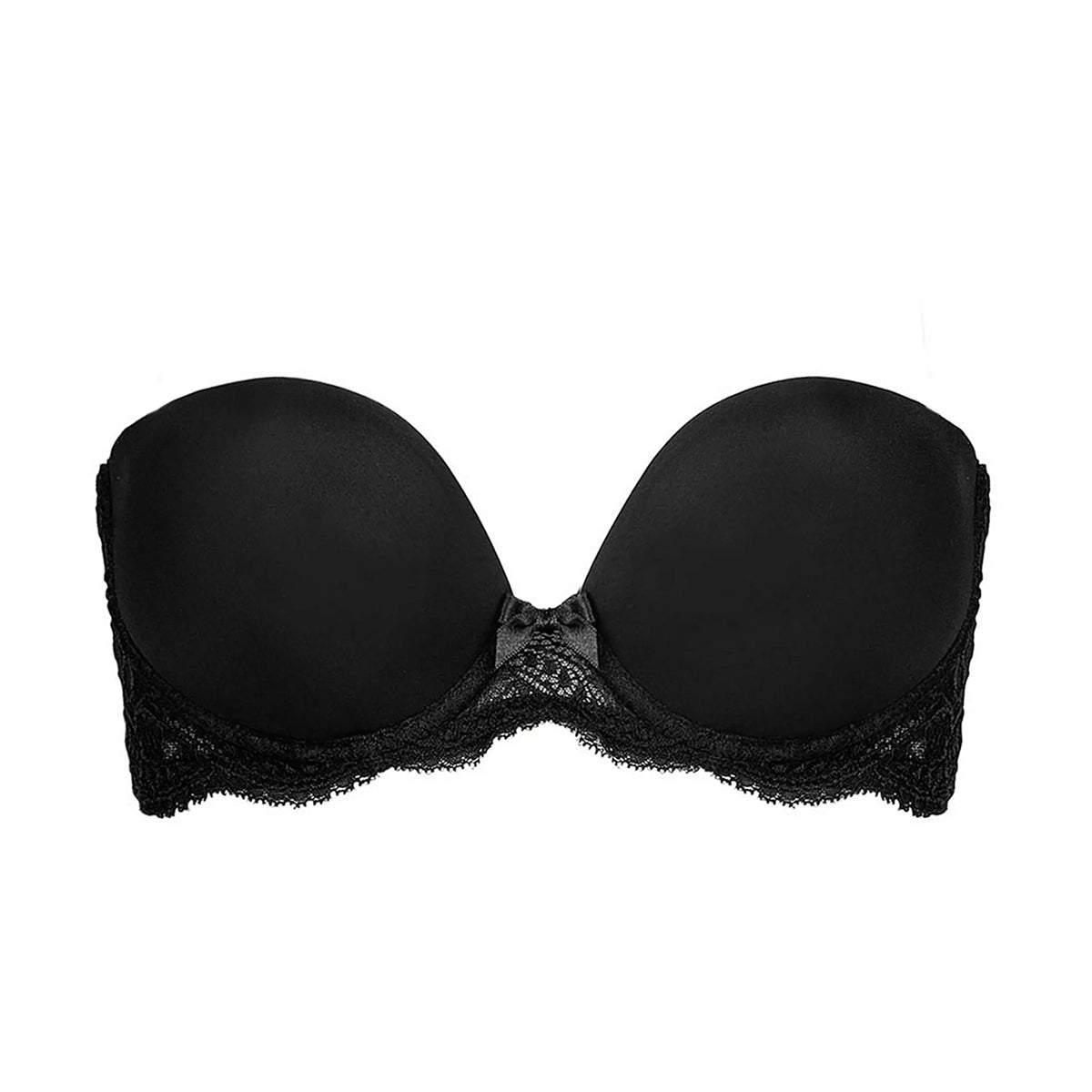 Ultra Thin Double Breasted Push Up Bra Set With Cutout Transparent Lace  Black/White Half Cup And 290L From Geymf, $23.85