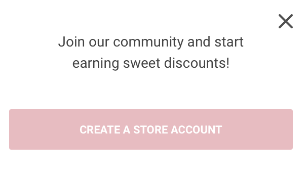 Create a store account