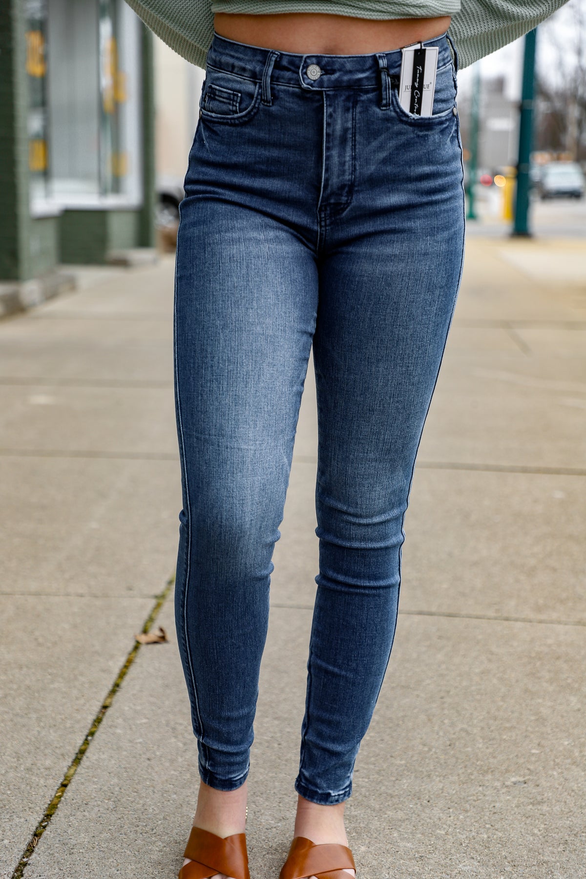 Judy Blue High-Wasted Tummy Control Skinny Jeans – Tulip Lane Boutique