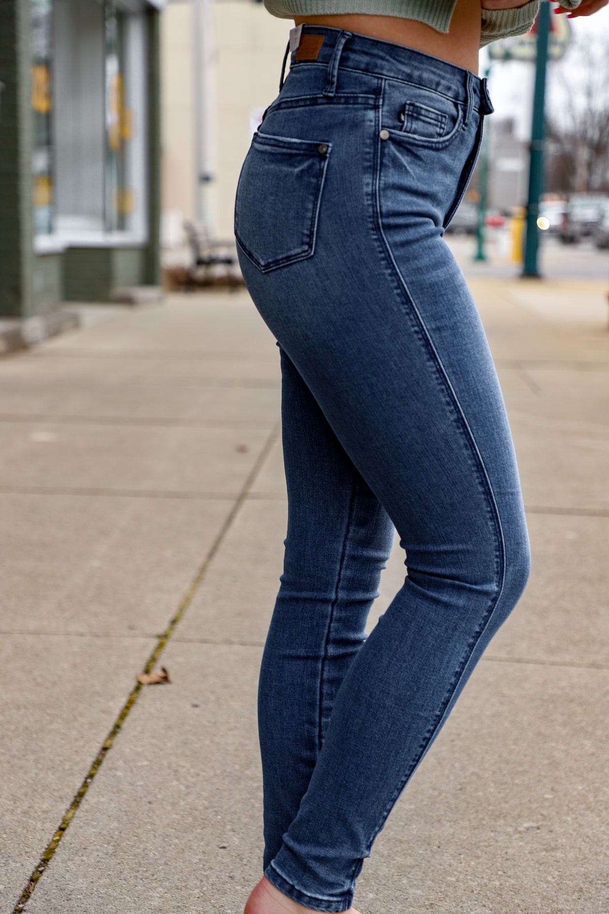 High-Waisted Tummy Control Skinny Jeans - Judy Blue – Wandering Luna  Brewtique