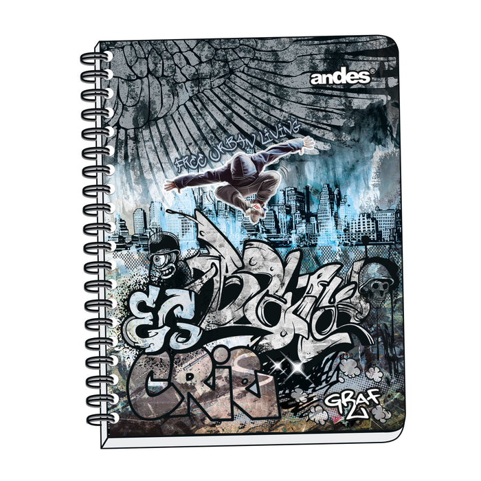 Más que nada incidente Tesoro Cuaderno Andes Esp A-5 180H ### Graffiti - Modelos surtidos — Comercial Li