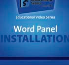 How to install Word Panels