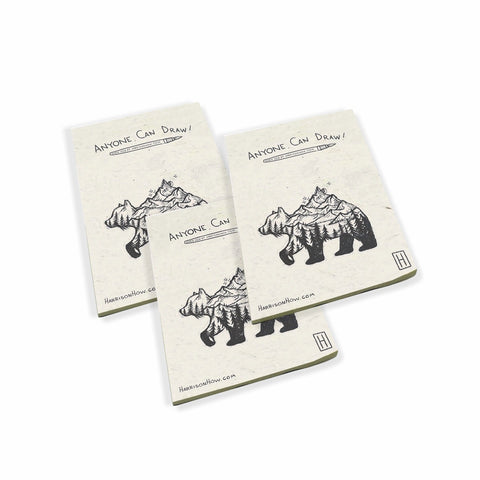 Harrison How - Anyone Can Draw! Artist's Small Drawing Pads (Set of 3) –  The POOPOOPAPER Online Store