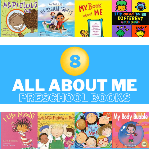 8 all about me preschool books list